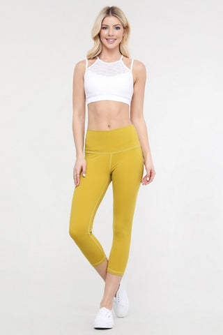 Buttery Soft Capri Activewear Leggings *Online Only* - Premium clothing at Lonnys NY - Just $50! Shop Womens clothing now