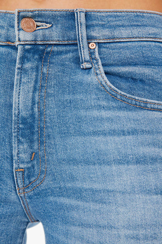 Mother The Insider Crop Step Fray - Premium Jeans at Lonnys NY - Just $238! Shop Womens clothing now