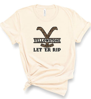 Yellowstone Let Er Rip Tee *Online Only* - Premium clothing at Lonnys NY - Just $39! Shop Womens clothing now