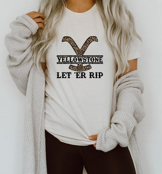 Yellowstone Let Er Rip Tee *Online Only* - Premium clothing at Lonnys NY - Just $39! Shop Womens clothing now