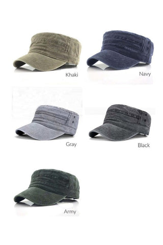 Distressed Cadet Hat Cap  *Online Only* - Premium  at Lonnys NY - Just $25! Shop Womens clothing now