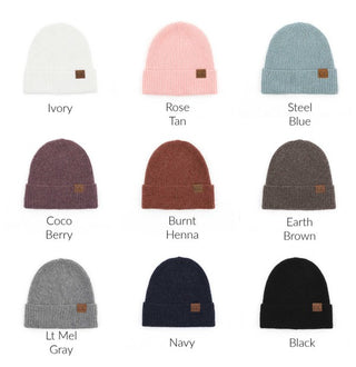 CC Cashmere Blend Cuff Beanie *Online Only* - Premium clothing at Lonnys NY - Just $30! Shop Womens clothing now