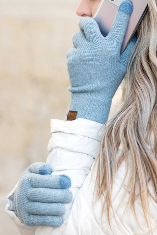 Cashmere Blend Touch Gloves *Online Only* - Premium clothing at Lonnys NY - Just $32! Shop Womens clothing now