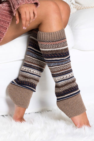 Fairisle Legwarmer *Online Only* - Premium clothing at Lonnys NY - Just $34! Shop Womens clothing now