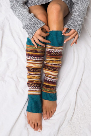 Fairisle Legwarmer *Online Only* - Premium clothing at Lonnys NY - Just $34! Shop Womens clothing now