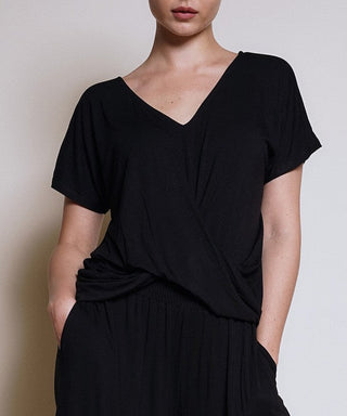 BAMBOO TWIST FRONT DOLMAN TOP * Online Only* - Premium  at Lonnys NY - Just $87.75! Shop Womens clothing now