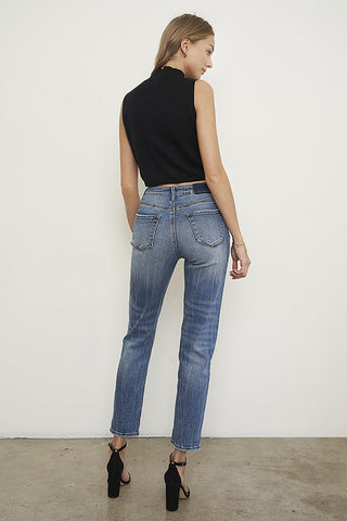 High Rise Girlfriend Jeans *Online Only* - Premium clothing at Lonnys NY - Just $76! Shop Womens clothing now