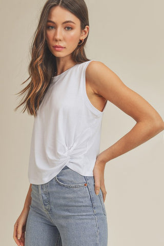 Laurel Twist Tank *Online Only* - Premium clothing at Lonnys NY - Just $40! Shop Womens clothing now