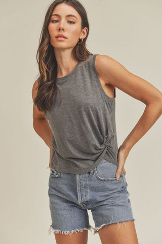 Laurel Twist Tank *Online Only* - Premium clothing at Lonnys NY - Just $40! Shop Womens clothing now