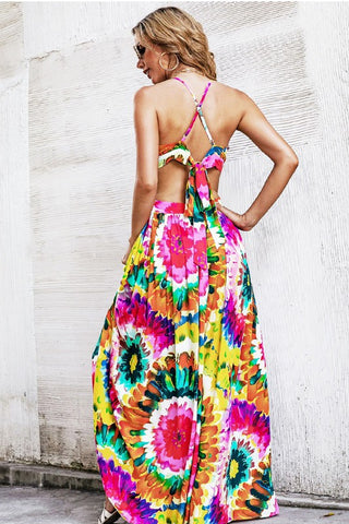 Wild Dye Print Maxi Dress *Online Only* - Premium clothing at Lonnys NY - Just $80! Shop Womens clothing now
