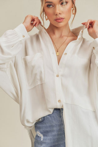 Delilah Shirt *Online Only* - Premium clothing at Lonnys NY - Just $58! Shop Womens clothing now