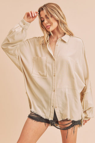 Delilah Shirt *Online Only* - Premium clothing at Lonnys NY - Just $58! Shop Womens clothing now