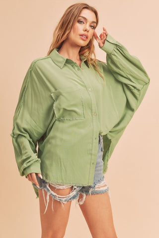 Delilah Shirt *Online Only* - Premium clothing at Lonnys NY - Just $58! Shop Womens clothing now