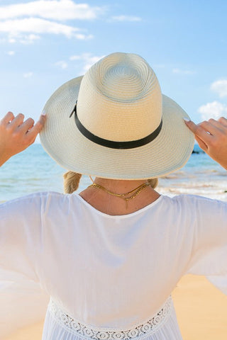 Drawstring Panama Hat *Online Only* - Premium hats at Lonnys NY - Just $35! Shop Womens clothing now