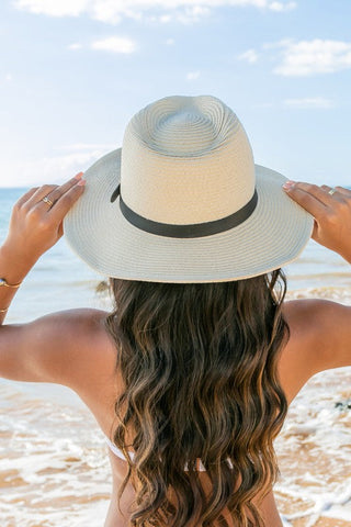 Drawstring Panama Hat - Premium  at Lonnys NY - Just $35! Shop Womens clothing now