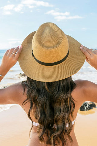 Drawstring Panama Hat *Online Only* - Premium hats at Lonnys NY - Just $35! Shop Womens clothing now