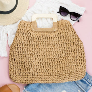 Oversized Straw Tote *Online Only* - Premium Bags at Lonnys NY - Just $60! Shop Womens clothing now