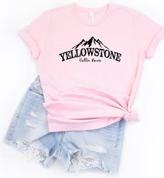 Yellowstone Dutton Ranch Mountain Tee *Online Only* - Premium clothing at Lonnys NY - Just $40! Shop Womens clothing now