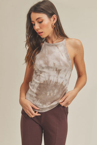 Edie Tie Dye Tank *Online Only* - Premium Shirts & Tops at Lonnys NY - Just $23.55! Shop Womens clothing now