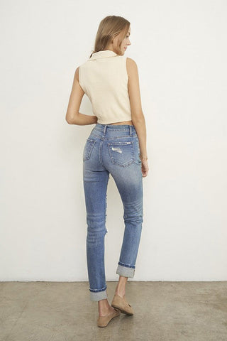 GIRLFRIEND JEANS - Premium  at Lonnys NY - Just $75! Shop Womens clothing now