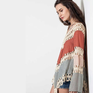 Jenn Swimsuit Cover Up *Online Only* - Premium Shirts & Tops at Lonnys NY - Just $85! Shop Womens clothing now