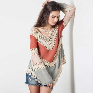Jenn Swimsuit Cover Up *Online Only* - Premium Shirts & Tops at Lonnys NY - Just $85! Shop Womens clothing now