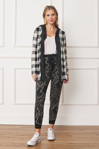 Buffalo Plaid Hooded Cardigan *Online Only* - Premium clothing at Lonnys NY - Just $72! Shop Womens clothing now