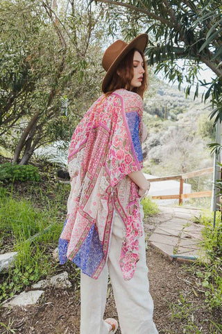 Bohemian Burnout Velvet Kimono  *Online Only* - Premium clothing at Lonnys NY - Just $70! Shop Womens clothing now