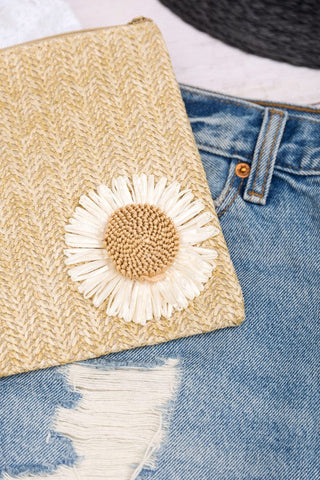 Daisy Wristlet Clutch  *Online Only* - Premium  at Lonnys NY - Just $35! Shop Womens clothing now