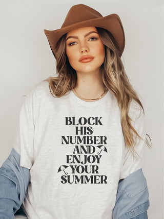 Block His Number Tee *Online Only* - Premium clothing at Lonnys NY - Just $45! Shop Womens clothing now