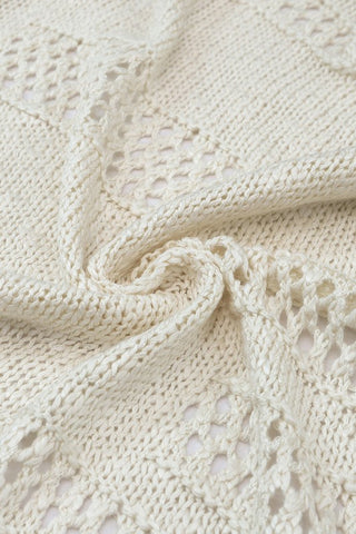 Crochet Dolman Knit Sleeve Cardigan *Online Only* - Premium cardigan at Lonnys NY - Just $65! Shop Womens clothing now