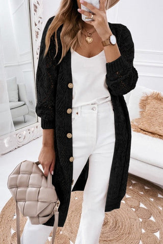 Eyelet Cardigan Cover Up *Online Only* - Premium cardigan at Lonnys NY - Just $75! Shop Womens clothing now
