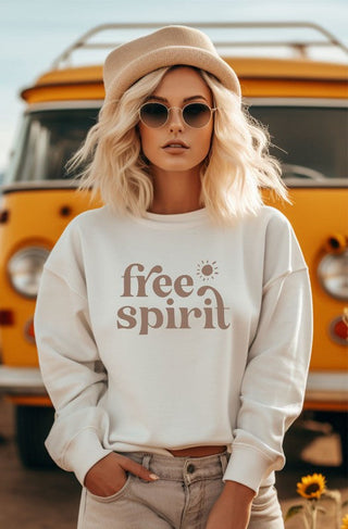 Free Spirit Crewneck Sweatshirt *Online Only* - Premium clothing at Lonnys NY - Just $85! Shop Womens clothing now