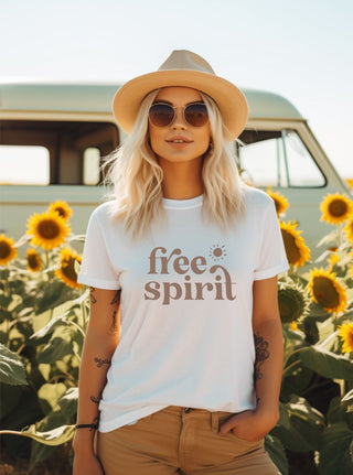 Free Spirit Bella Canvas Crewneck Tee *Online Only* - Premium  at Lonnys NY - Just $50! Shop Womens clothing now