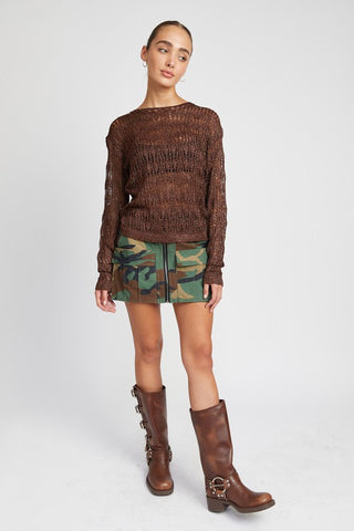 Glitter Yarn Layering Top *Online Only* - Premium clothing at Lonnys NY - Just $45! Shop Womens clothing now