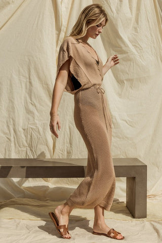 Open Sweater Cover-Up Dress *Online Only * - Premium  at Lonnys NY - Just $69.30! Shop Womens clothing now
