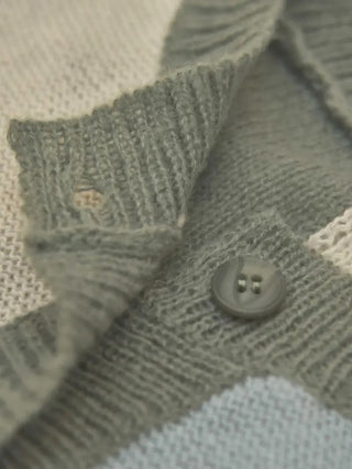 Patchwork Sweater Cardigan *Online Only* - Premium clothing at Lonnys NY - Just $55! Shop Womens clothing now