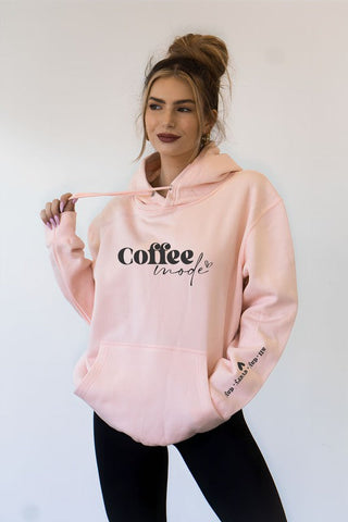 Coffee Mode Graphic Hoodie *Online Only* - Premium  at Lonnys NY - Just $90! Shop Womens clothing now