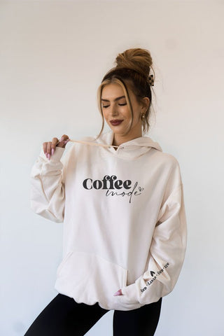 Coffee Mode Graphic Hoodie *Online Only* - Premium  at Lonnys NY - Just $90! Shop Womens clothing now