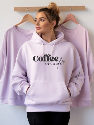 Coffee Mode Graphic Hoodie *Online Only* - Premium  at Lonnys NY - Just $90! Shop Womens clothing now