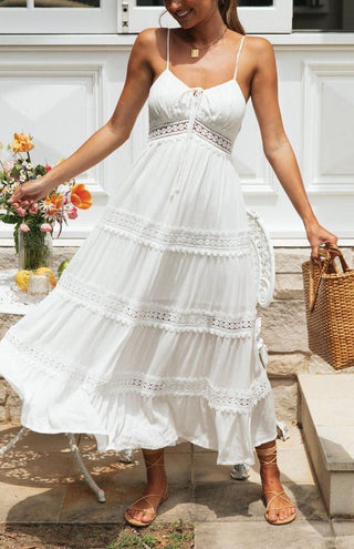 Spaghetti Strap Maxi Dress *Online Only* - Premium clothing at Lonnys NY - Just $70! Shop Womens clothing now