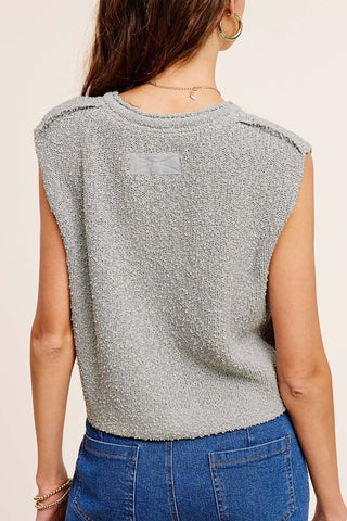 Cropped Slouchy Sweater Top *Online Only* - Premium clothing at Lonnys NY - Just $55! Shop Womens clothing now