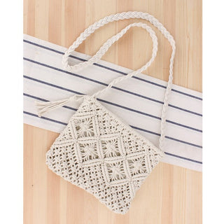 Giana Macrame Crossbody Bag *Online Only* - Premium Bags at Lonnys NY - Just $37.50! Shop Womens clothing now