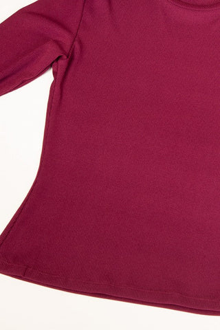 Ribbed Long Sleeve Shirt *Online Only* - Premium clothing at Lonnys NY - Just $32! Shop Womens clothing now