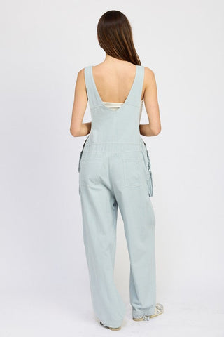 Oversized Cargo Overalls *Online Only* - Premium  at Lonnys NY - Just $107.25! Shop Womens clothing now