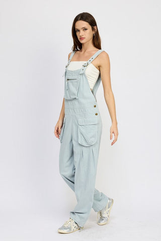 Oversized Cargo Overalls *Online Only* - Premium  at Lonnys NY - Just $107.25! Shop Womens clothing now