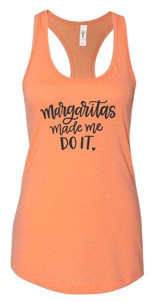 Margaritas Made Me Do It Summer Graphic Tank *Online Only* - Premium clothing at Lonnys NY - Just $36! Shop Womens clothing now
