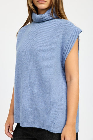 Split Back Turtleneck Sweater *Online Only* - Premium clothing at Lonnys NY - Just $62! Shop Womens clothing now