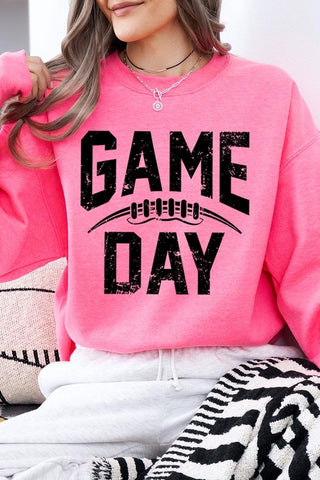 Game Day Football Fleece Sweatshirt *Online Only* - Premium clothing at Lonnys NY - Just $65! Shop Womens clothing now