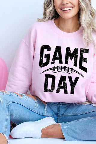 Game Day Football Fleece Sweatshirt *Online Only* - Premium clothing at Lonnys NY - Just $65! Shop Womens clothing now